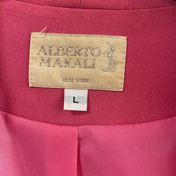 Alberto Makali pink blazer, size large - Picture 2 of 4
